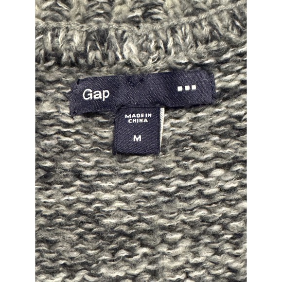 Gap Gray Knit Cardigan – Women's Medium - Picture 5 of 9
